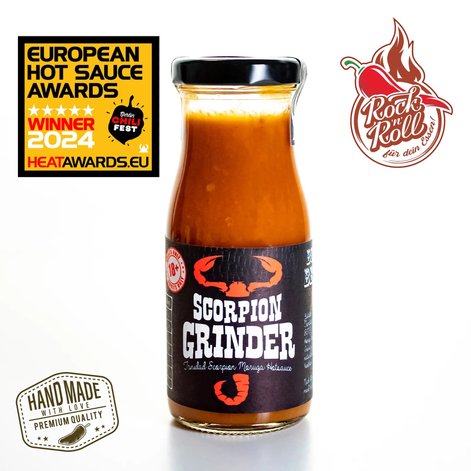 Scorpion Grinder by Burnin Benzes Chilimanufaktur - included in Definitely Hot
