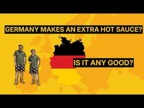 Germany makes Extra Hot Sauce? But is it good?