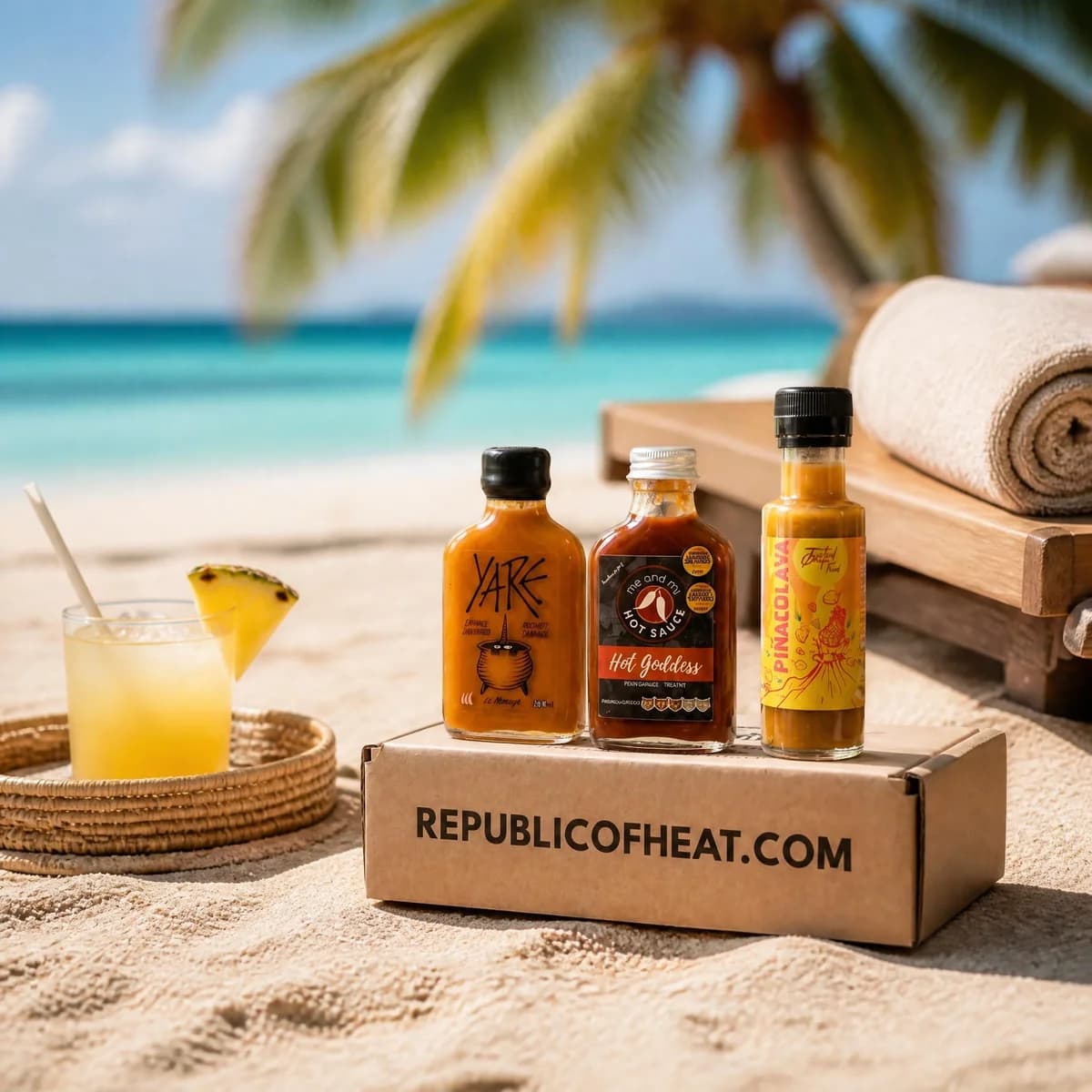 Tropical heat Discovery Box lifestyle - Republic of Heat