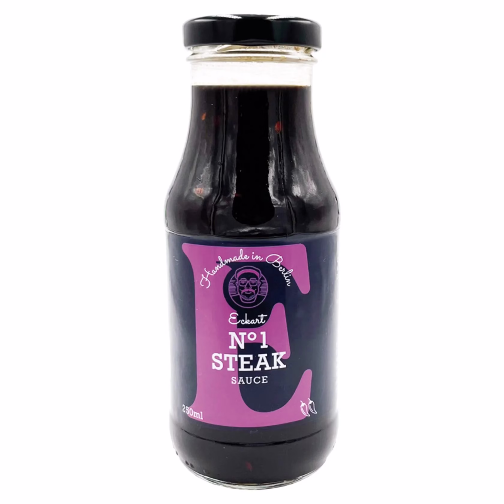 Steaksauce hot sauce bottle - This outrageously delicious, universally applicable sauce unfolds its pleasant spiciness only slowly and ensures a lasting taste experience. This rich recipe brings spiciness and sophistication to the table.